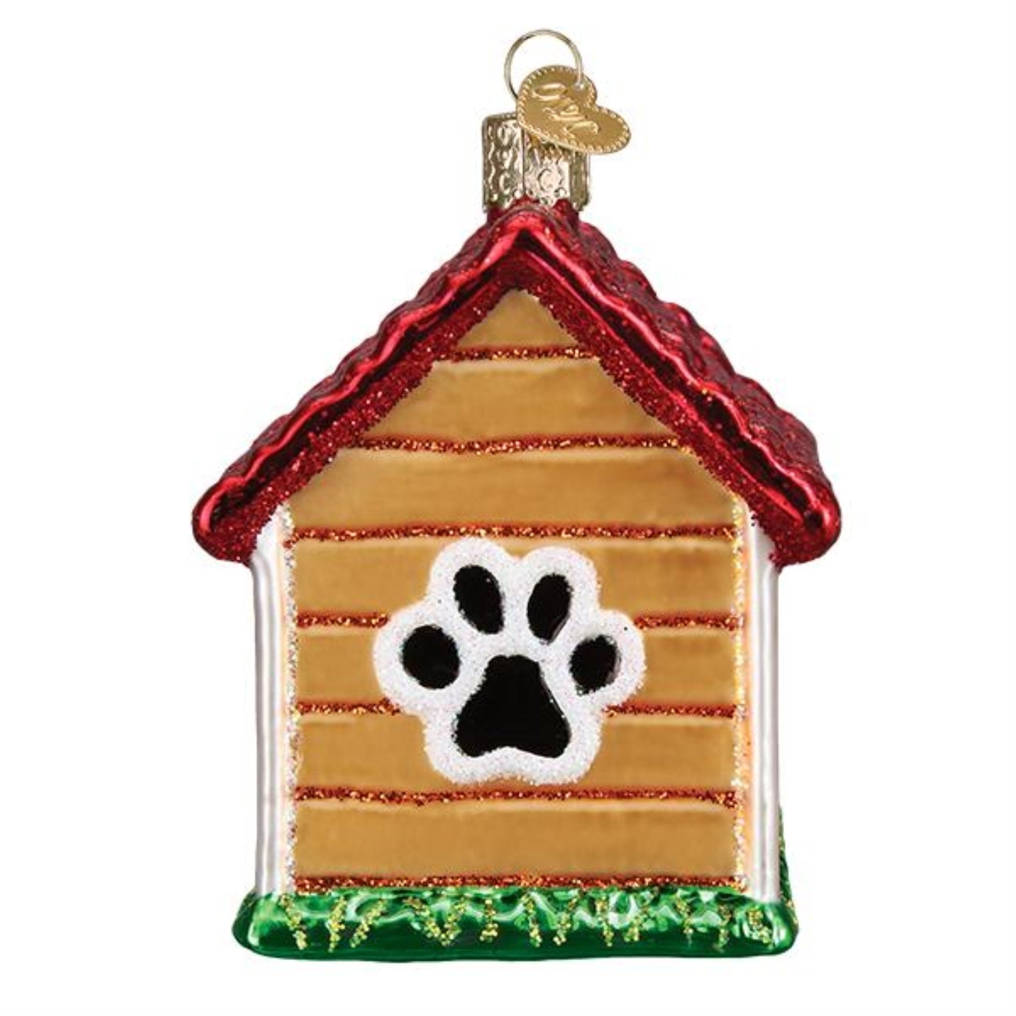 Old World Christmas Dog House Ornament for Christmas Tree