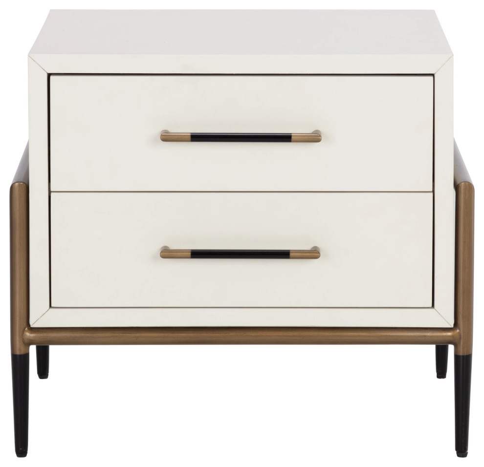 Weldrick Nightstand   Midcentury   Nightstands And Bedside Tables   by Sunpan Modern Home  Houzz