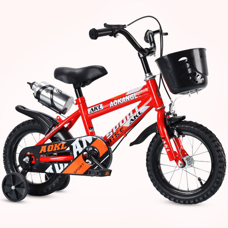 16inch Hot sale Kids bicycle children bike 3 8 year kids bike with training wheel and basket 12'' 14'' 16''