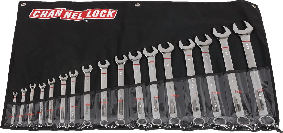 Channellock 17-Piece Combination Wrench Set