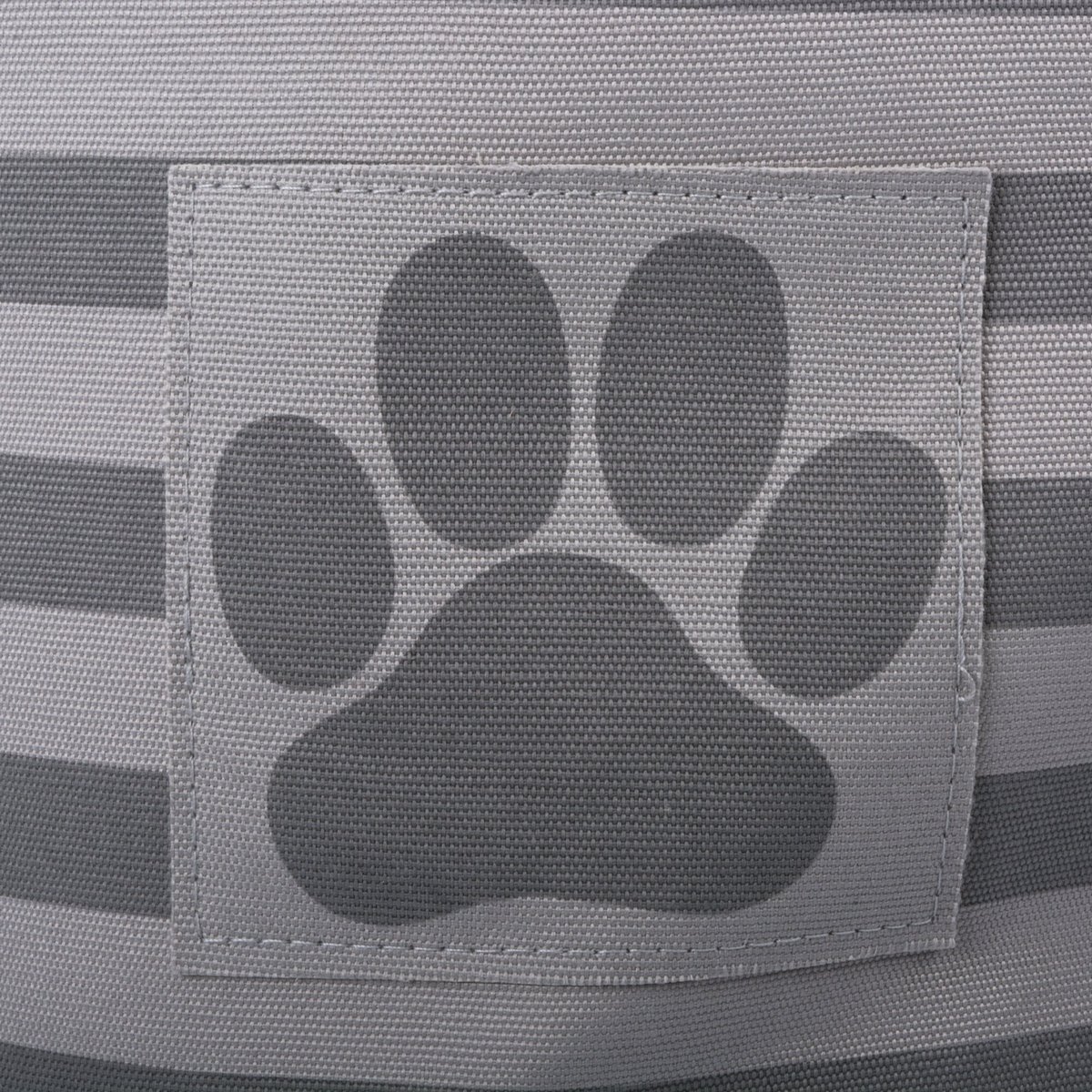 Bone Dry Striped Rectangle Dog Storage Bin