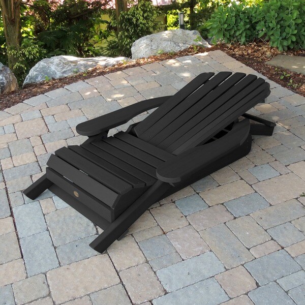 Ecofriendly KingSize Folding and Reclining Adirondack Chair