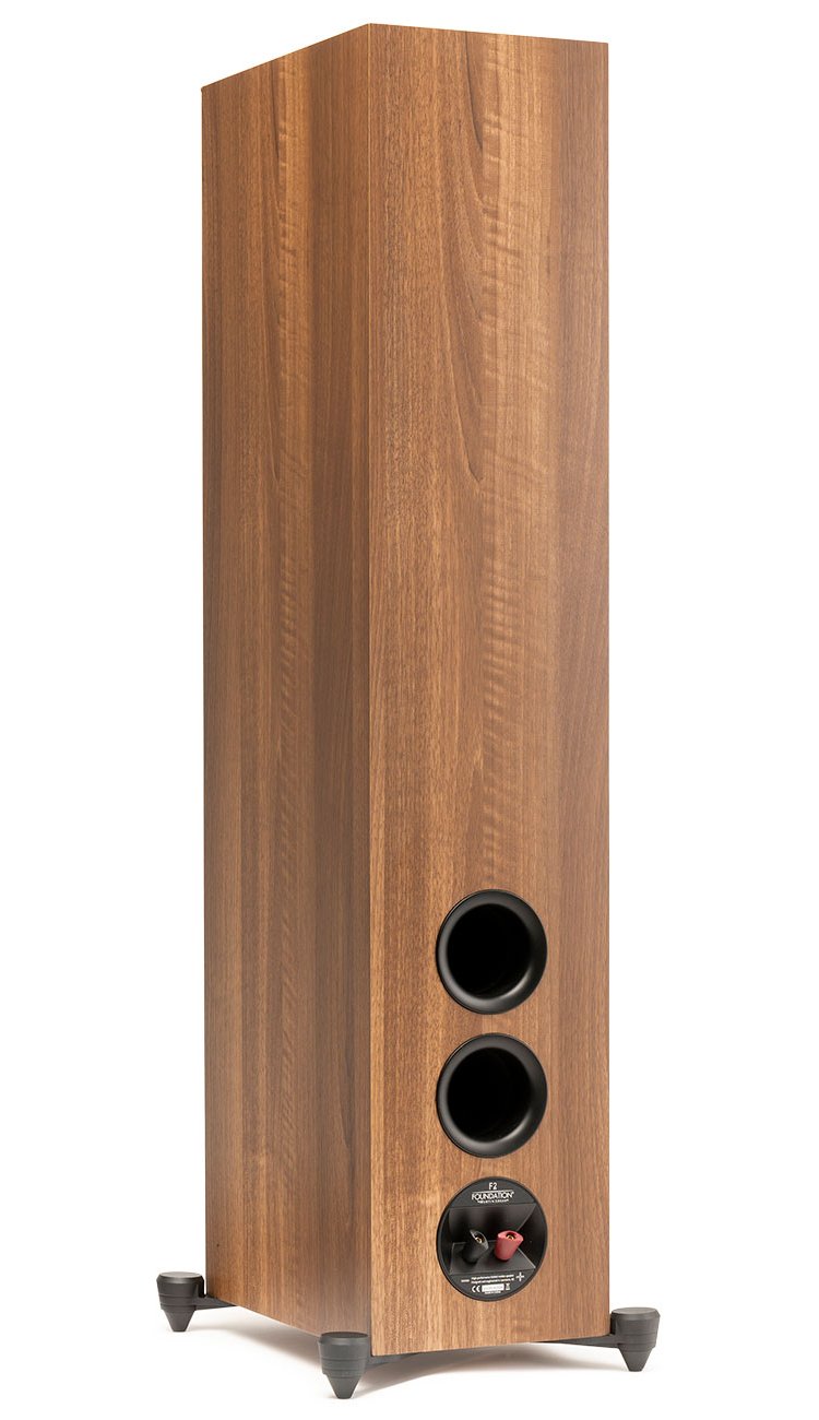 MartinLogan Motion Foundation F2 Floor Standing Speaker in Walnut (Each)