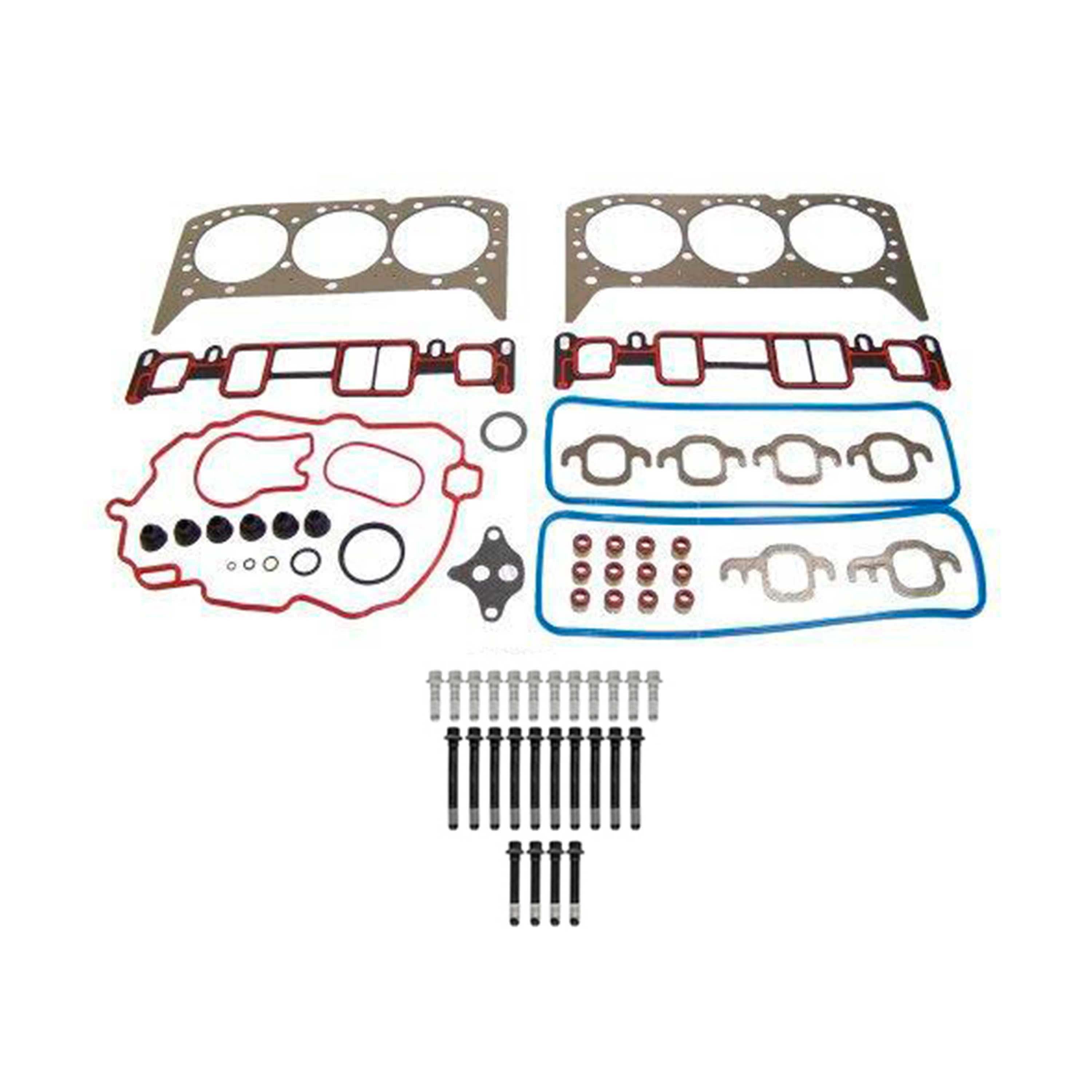 DNJ HGB3129 Cylinder Head Set with Head Bolt Kit For 1996-2006 for Chevrolet Astro 4.3L 262cid V6 OHV