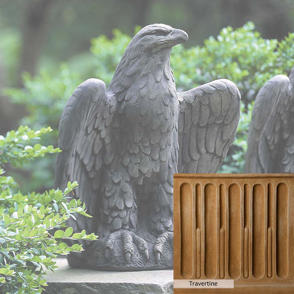 Campania International Eagle Looking Left Statue