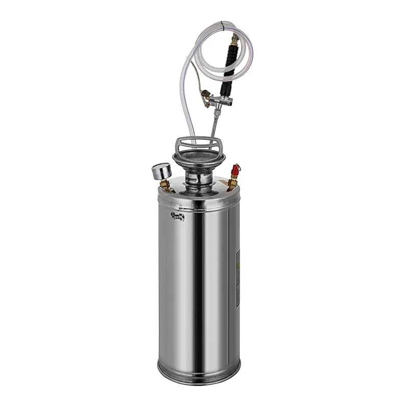 1.5Gallon (6L) Stainless Steel Handheld Pumped Pest Control Sprayer for garden