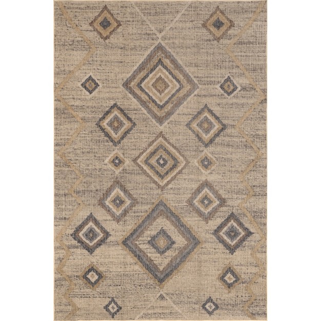 Nuloom Jonie Bohemian Easy jute Machine Washable Area Rug