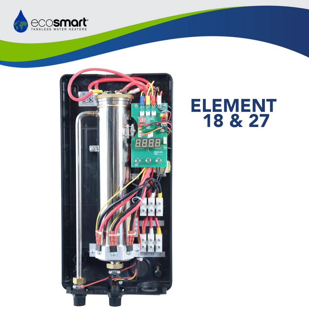 Element 18 On Demand 4.4 GPM Residential Tankless Electric Water Heater ECOS 18