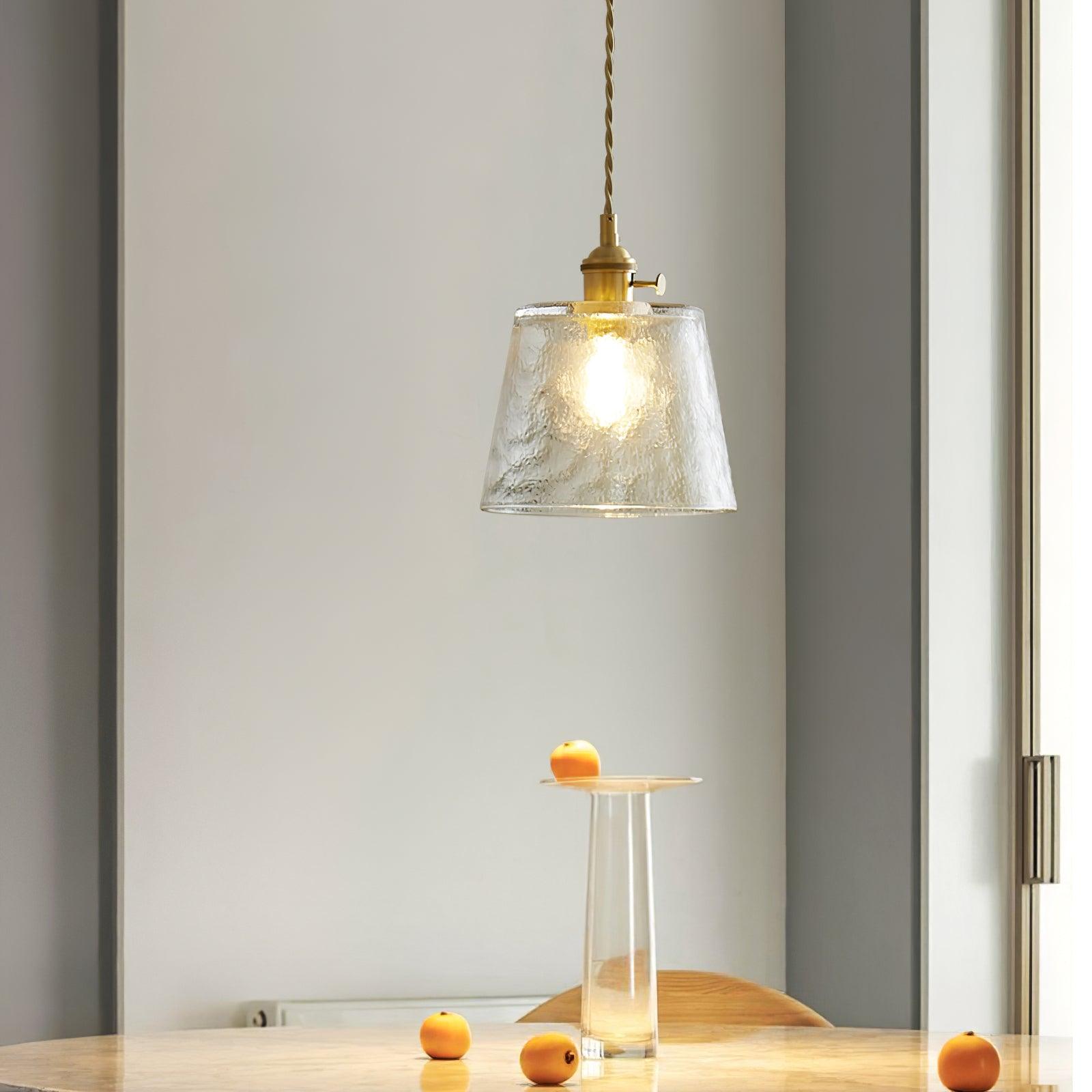 Glass Cup Pendant Lamp