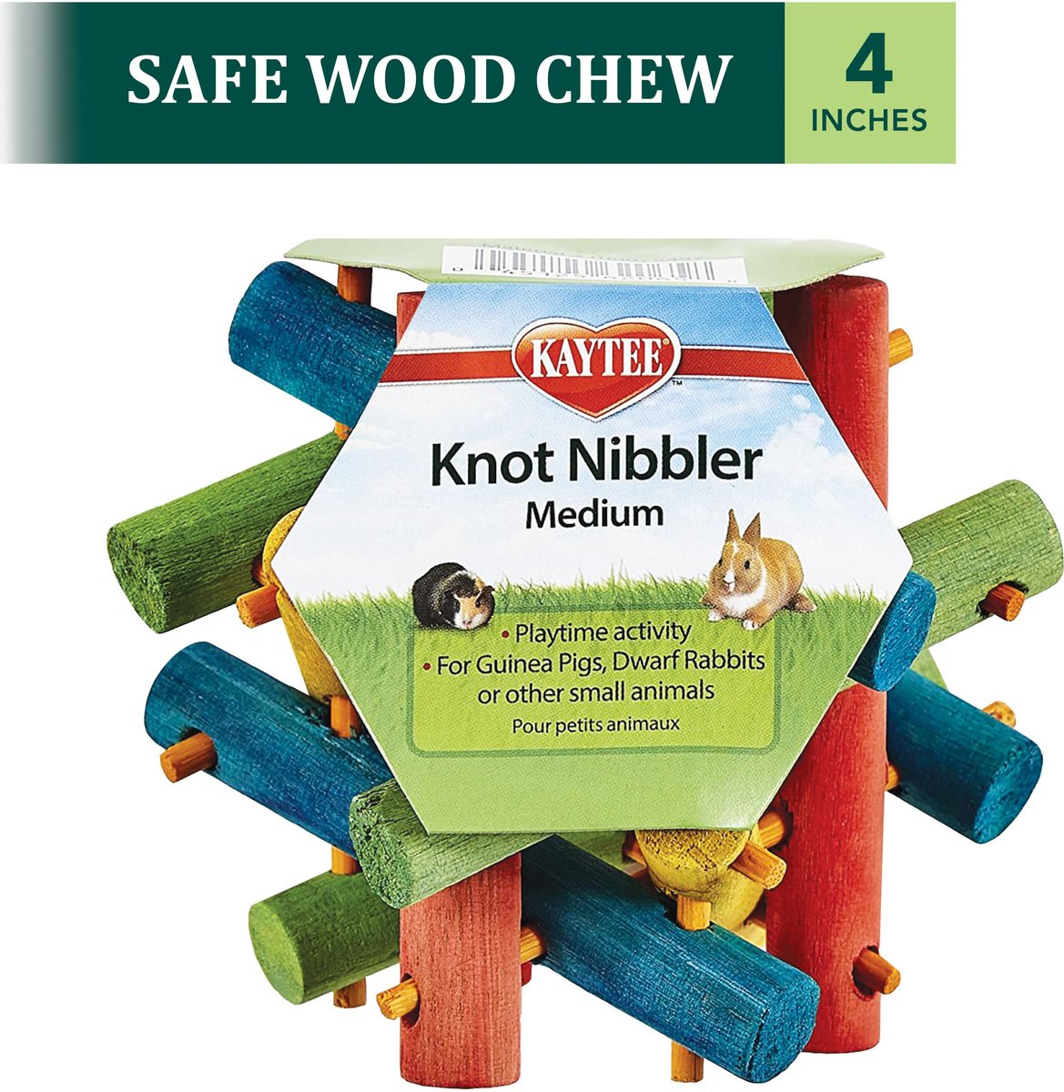 Kaytee Nut Knot Nibbler Small Animal Chew Toy