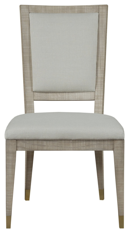 Frankfort Dining Chair Norman Ivory   Transitional   Dining Chairs   by Peachtree Fine Furniture  Houzz