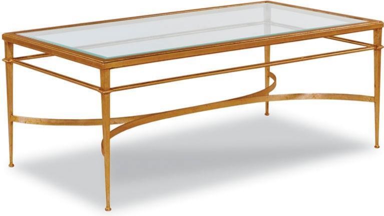 Cocktail Table Antique Patina Finish Glass Beveled Recta WB 567   Transitional   Coffee Tables   by EuroLuxHome  Houzz