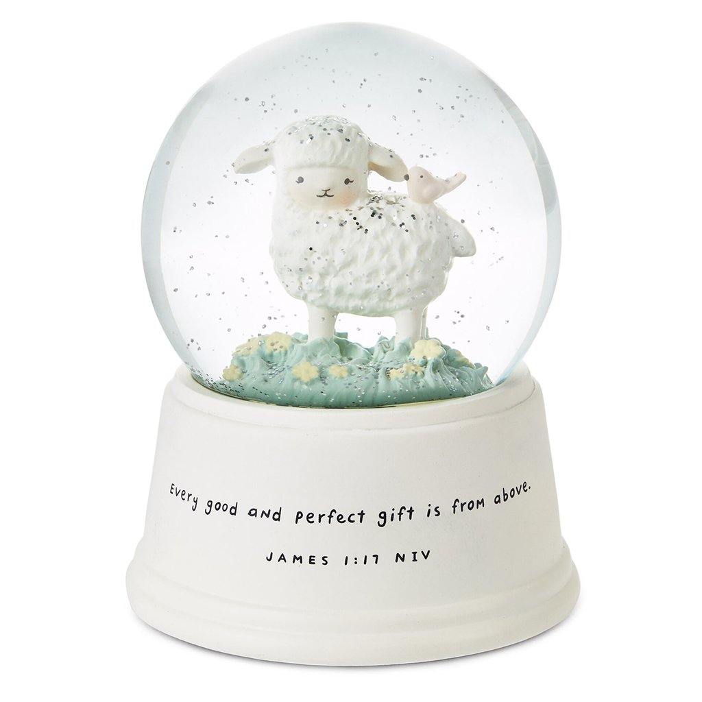 Hallmark  Little Lamb Musical Snow Globe