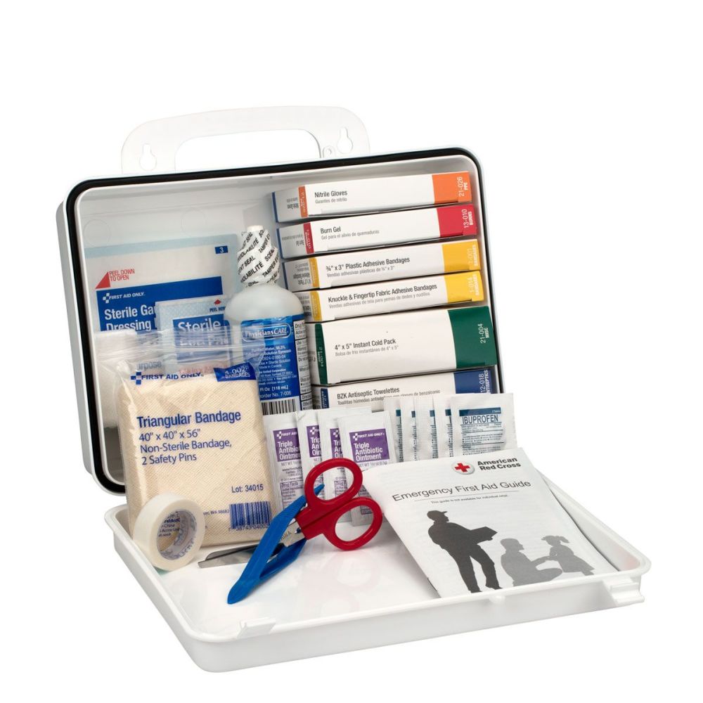 First Aid Only Vehicle First Aid Kit 25 Person Plastic Case