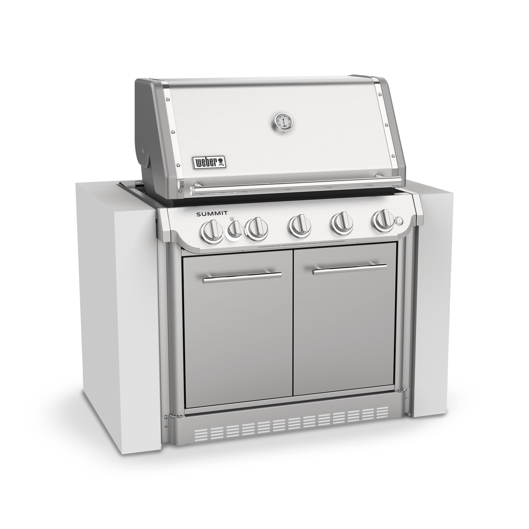 Weber 1500042 Summit® Sb38 S Built-In Gas Grill (Liquid Propane) - Stainless Steel