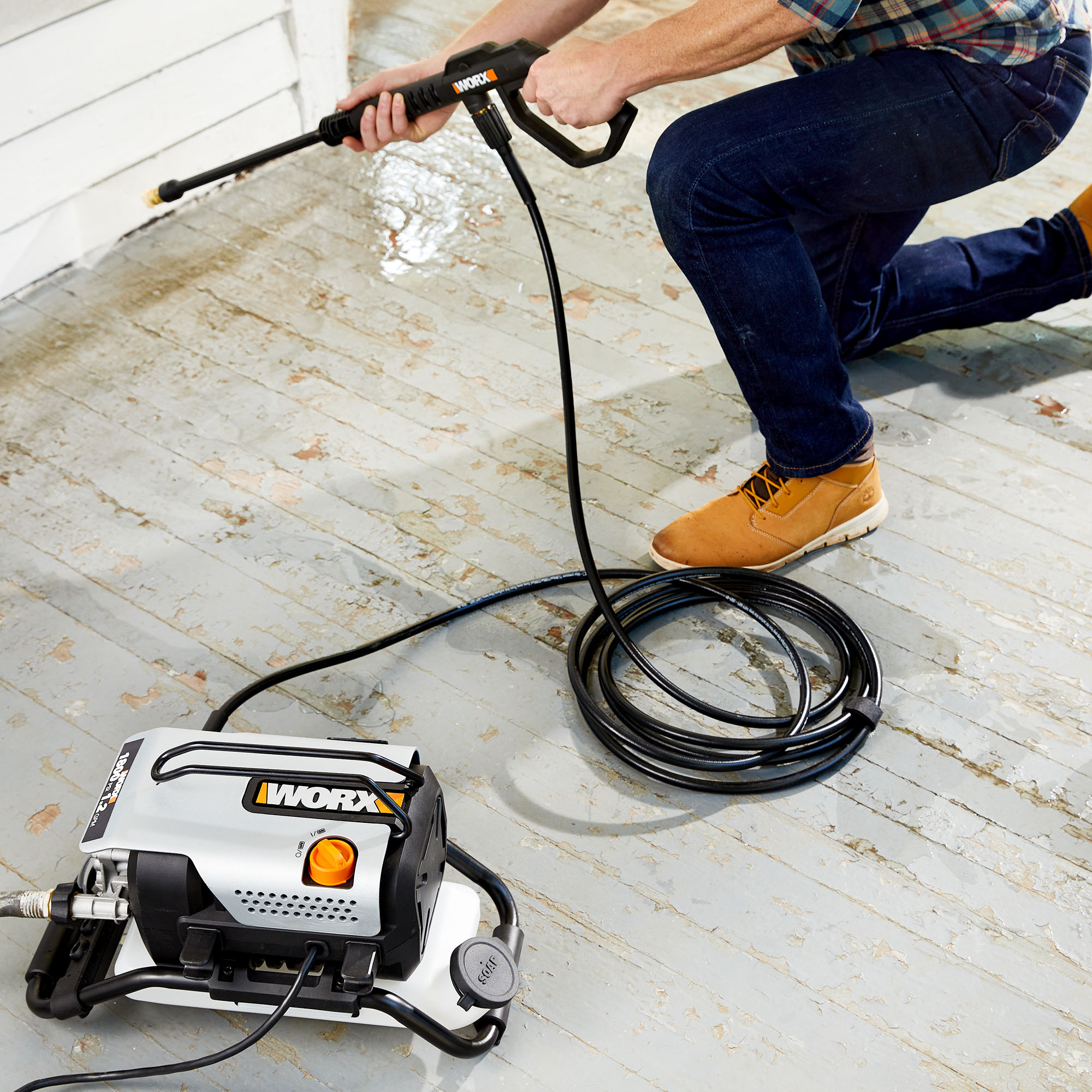 Worx WG605 1800 PSI / 1.2GPM - 13A Pressure Washer