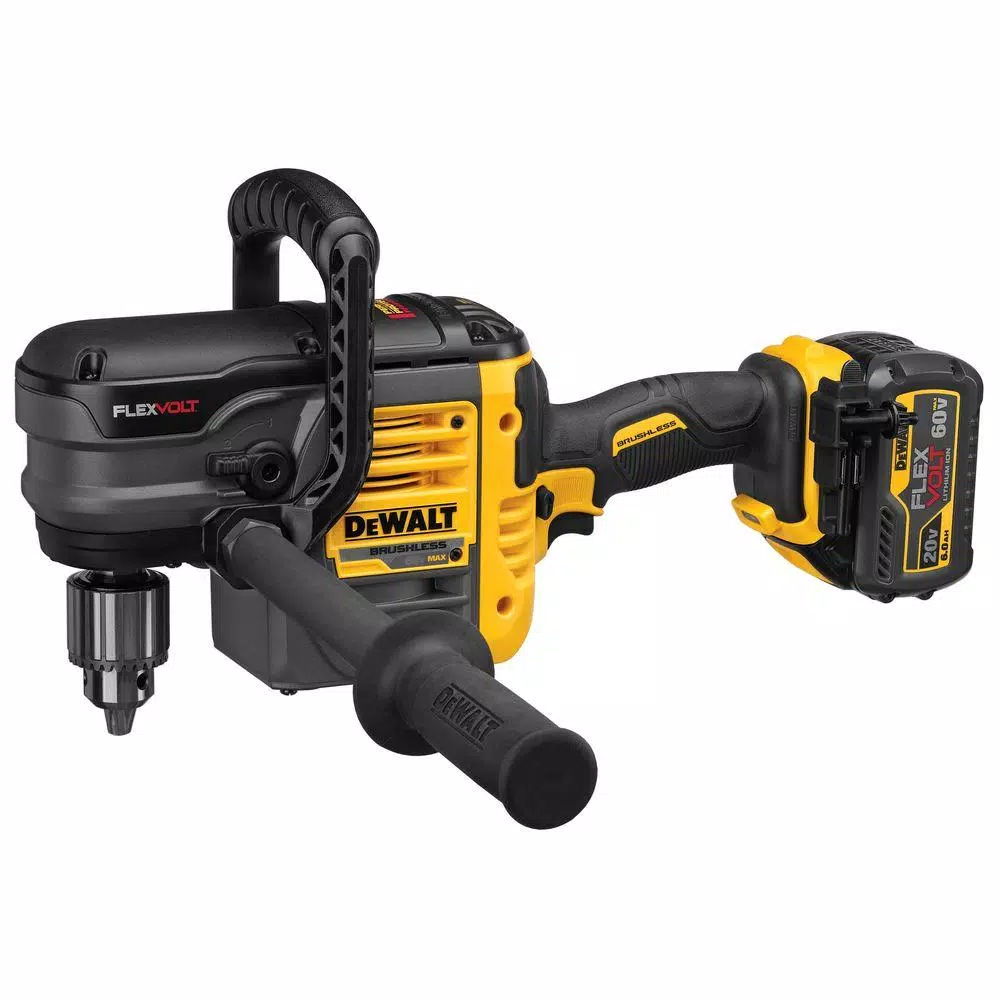 DEWALT FLEXVOLT 60-Volt MAX Cordless Brushless 1/2 in. Stud and Joist Drill with E-Clutch and (1) FLEXVOLT 6.0Ah Battery and#8211; XDC Depot