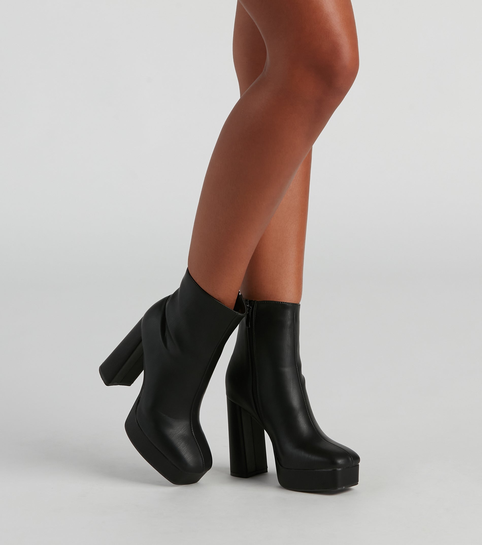 Made For The Drama Platform Booties