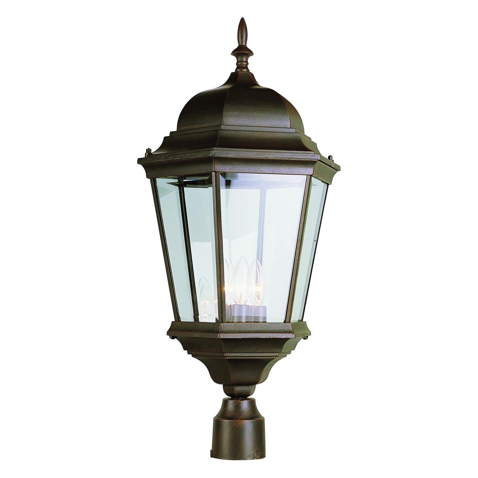 Trans Globe 51001 Post Lantern - 13W in.