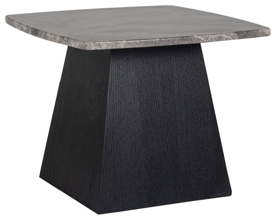 Square Marble End Table  OROA Geisha   Transitional   Side Tables And End Tables   by Oroa   Distinctive Furniture  Houzz