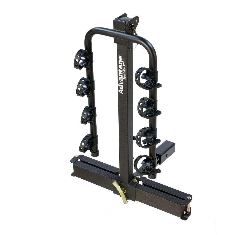 Advantage SportsRack GlideAWAY2 Deluxe Hitch Mounted 4 Bike Rack 2110