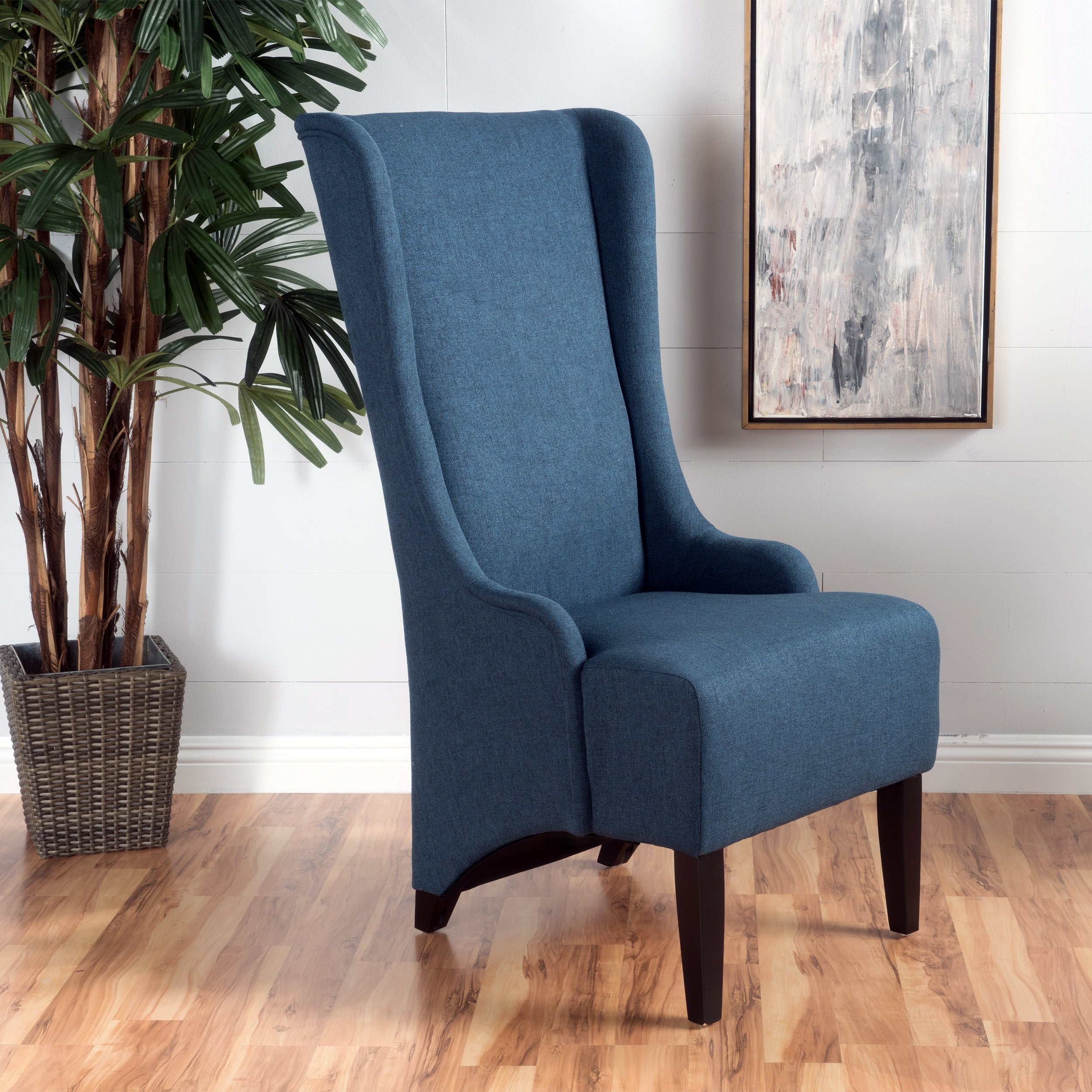 Sheldon Traditional Design High Back Fabric Dining Chair