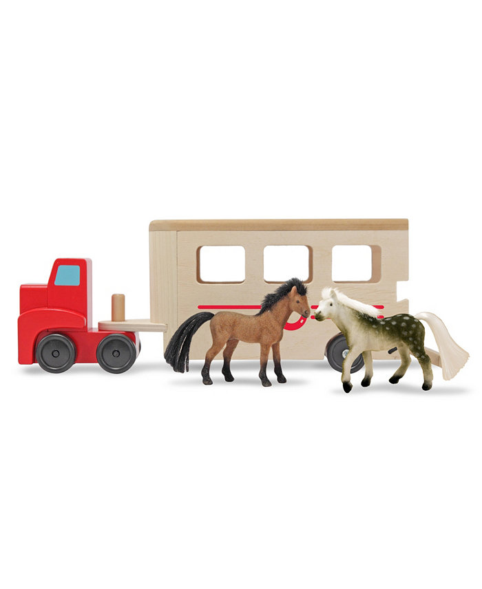 Melissa and Doug Melissa and Doug Kids Toy  Horse Carrier