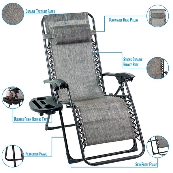 SunRay 2PK Gravity Chairs