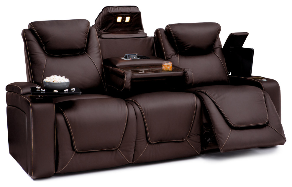 Seatcraft Concerto Heat and Massage Theater Seats   Contemporary   Theater Seating   by Stargate Cinema  Houzz