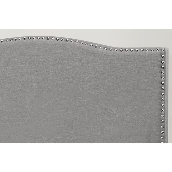 Copper Grove Durkheim Grey Fabric-upholstered Headboard - - 28116614