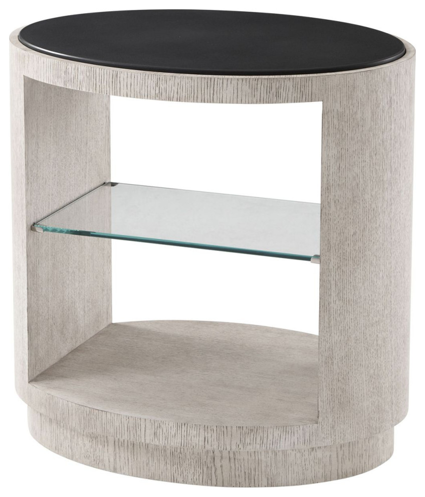 Theodore Alexander The Isola Nevio Side Table   Farmhouse   Side Tables And End Tables   by Unlimited Furniture Group  Houzz