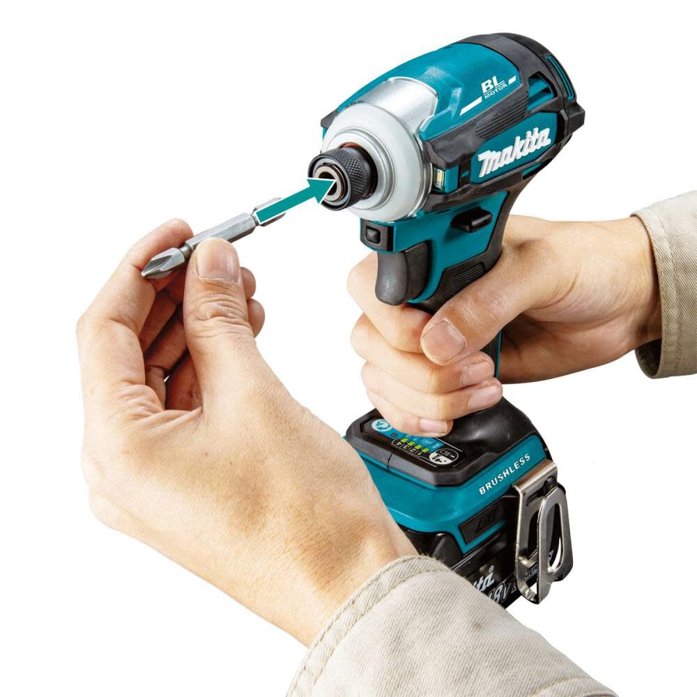 Makita 18V LXT Quick-Shift Mode 4-Speed Impact Driver Kit XDT19T from Makita