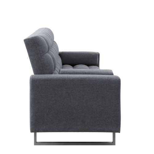 ACME Limosa Adjustable Sofa  Gray Fabric 58260