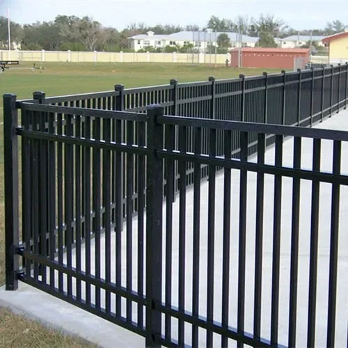 Security Zinc Steel Galvanized Security Zinc Steel Fence Protective Fence Courtyard Factory Supply