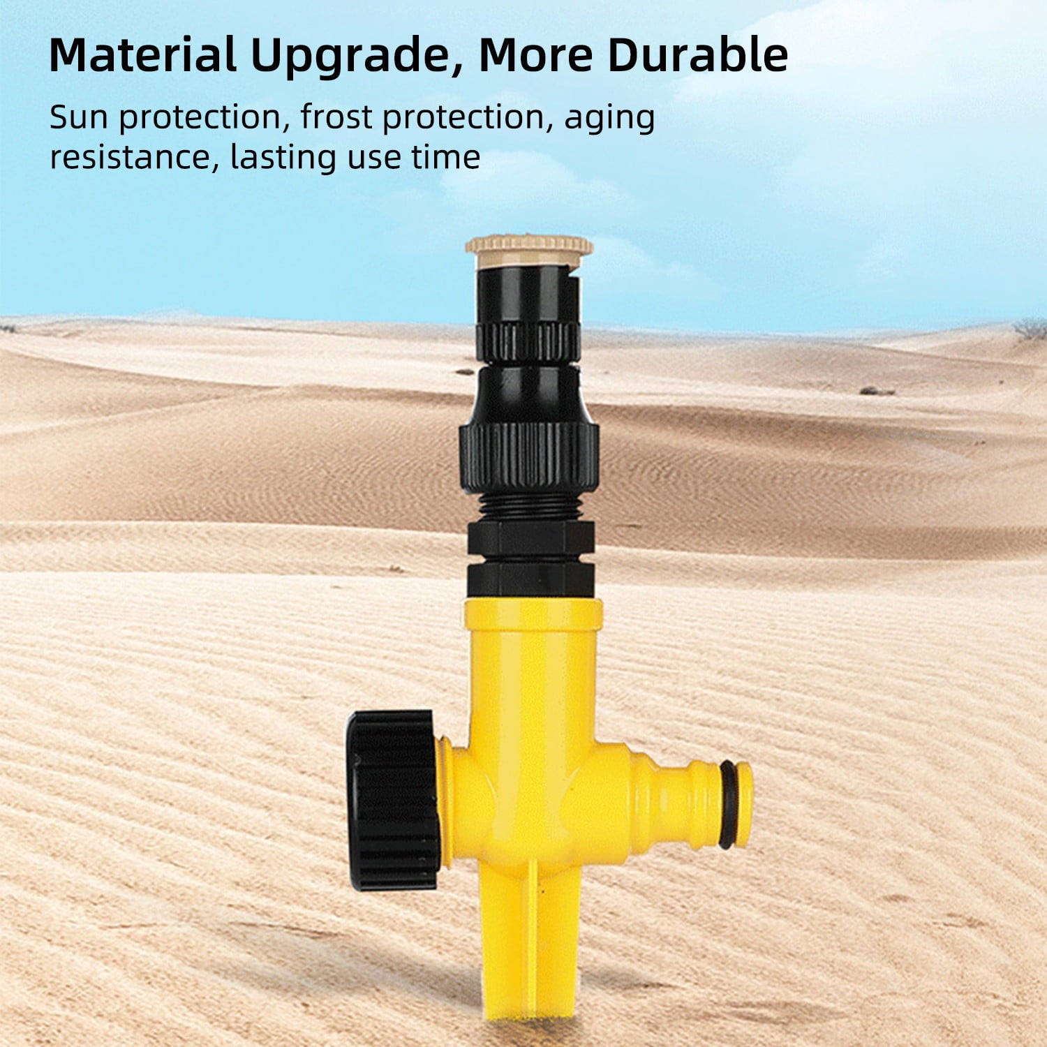 Elegant Choise Lawn Sprinklers for Yard Garden Watering Sprayer Irrigation System， Yellow