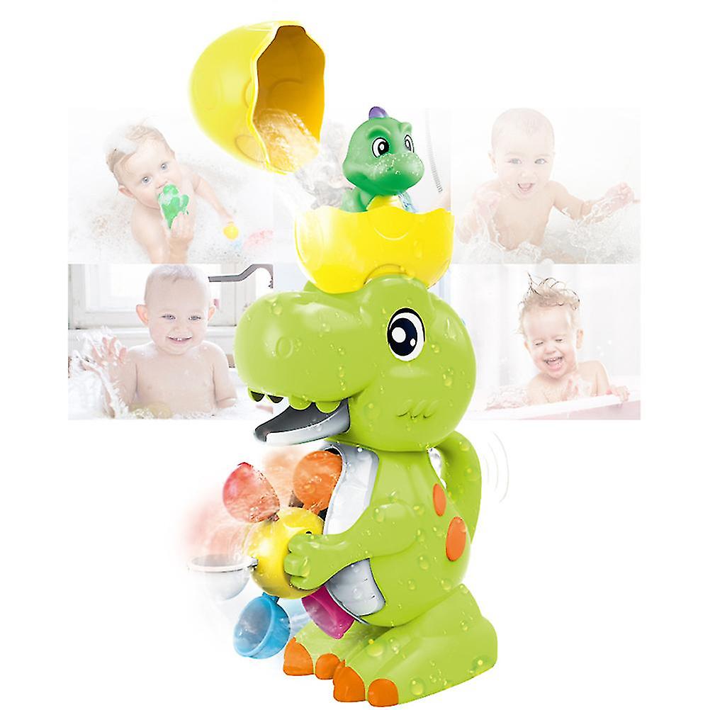 Baby Dinosaur Bath Toys Interactive Waterfall Kids Toy for Shower Bathroom Children Lovely Gift