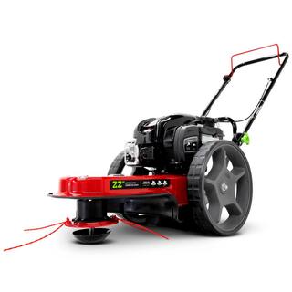 Earthquake 22 in. Cutting Width with 163cc Briggs and Stratton Engine M605 Walk Behind String Mower 37676