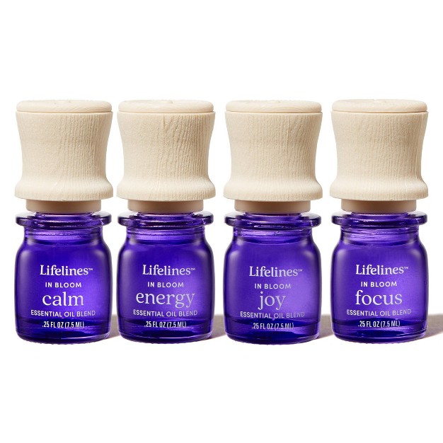 4pk Essential Oil Blends In Bloom Lifelines