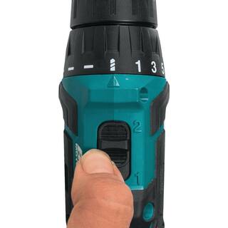 Makita 12V max CXT Lithium-Ion 38 in. Brushless Cordless Driver Drill Kit with (2) Batteries (2.0 Ah) Charger Hard Case FD07R1