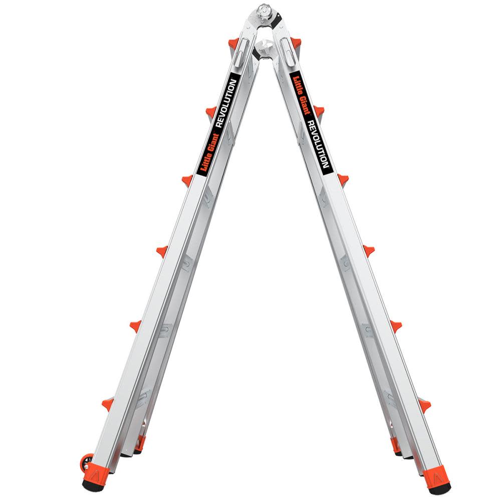 Revolution M26 Aluminum Type 1A Telescoping Multi-Position Ladder ;