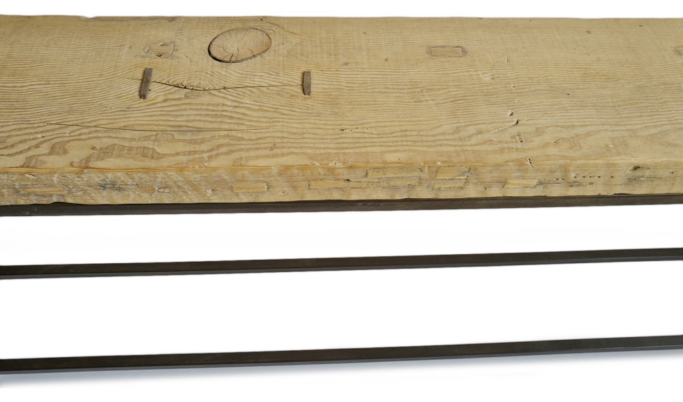 Narrow Old Plank Console Table   Industrial   Console Tables   by Design Mix Furniture  Houzz