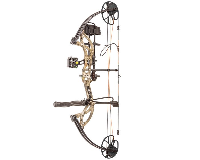 Bear Archery Cruzer G2 RTH Compound Bow， 5-70lb. Draw Weight， Right Hand - AV83A21027R