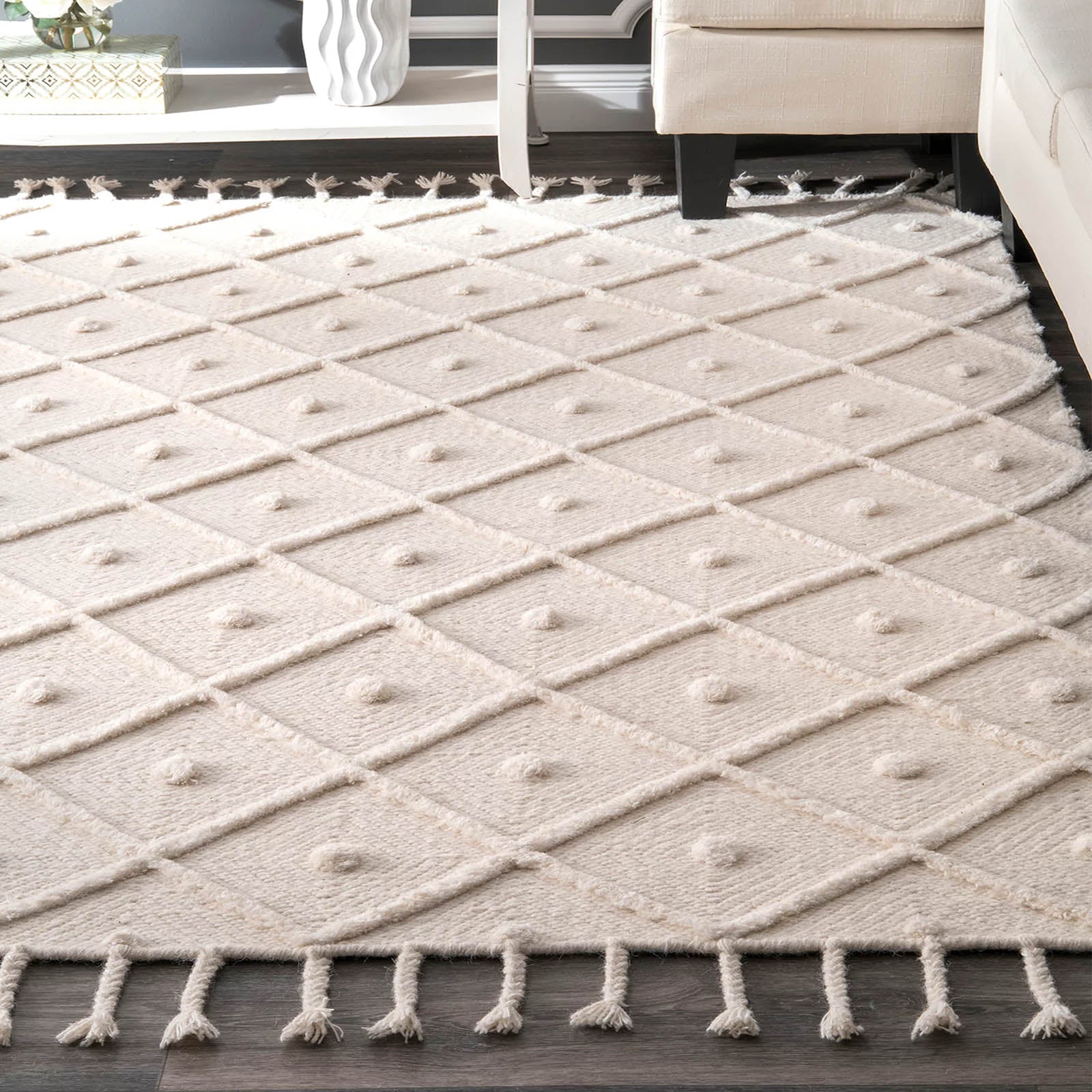 230X160 Cm Amaka Handmade Wool Rug Amaka-Amk-07-L