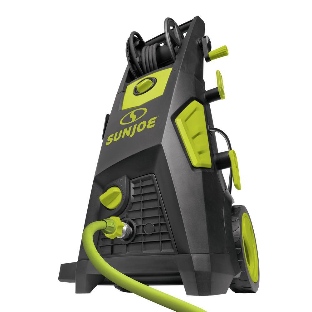 Sun Joe 2000 PSI 1.09 GPM 13 Amp Brushless Induction Cold Water Corded Electric Pressure Washer with Hose Reel SPX3501