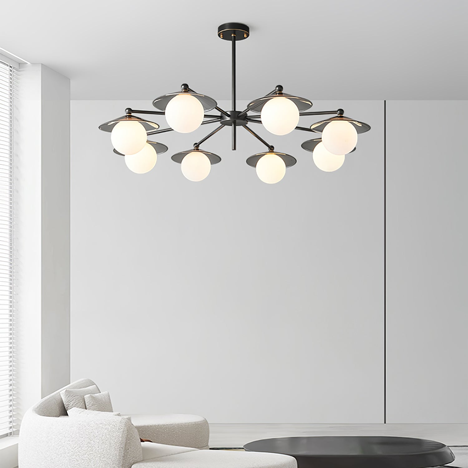 Celestial Saucer Chandelier