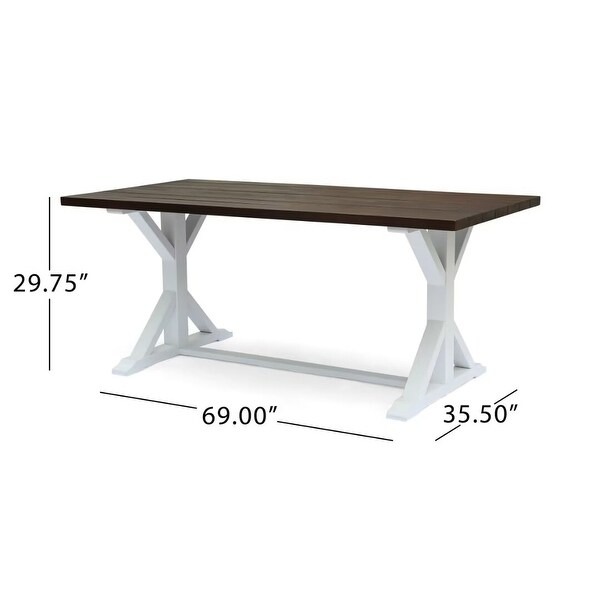 Modern Outdoor Acacia Wood dining table，for garden，patio