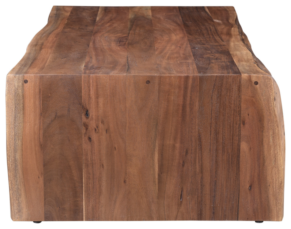 Scandinavian Tyrell Coffee Table Smoked   Brown   Scandinavian   Coffee Tables   by PARMA HOME  Houzz