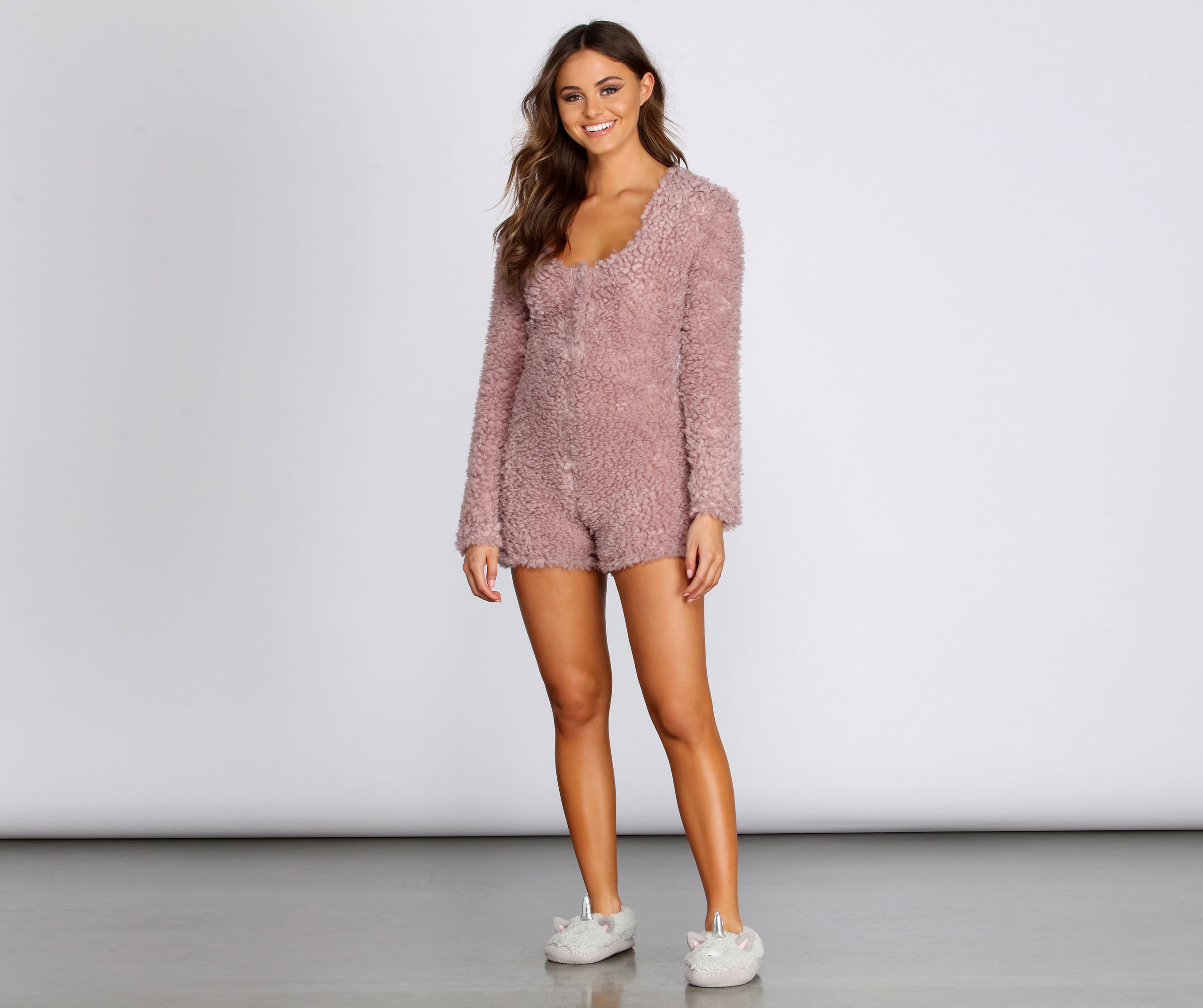 Soft And Cozy PJ Romper