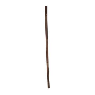 Master Garden Products 0.25 in H x 1.63 in. W x 96 in. L Black Bamboo Plank BMP-028M