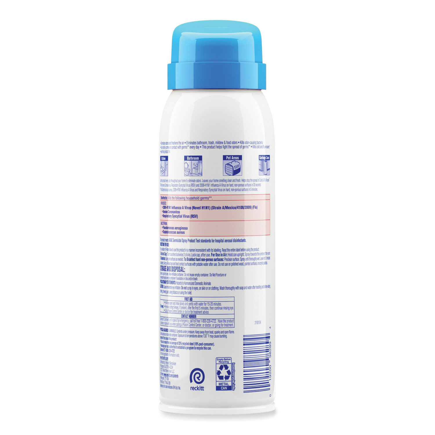 2 in 1 Disinfectant Spray III by LYSOLandreg; Neutra Airandreg; RAC98289CT